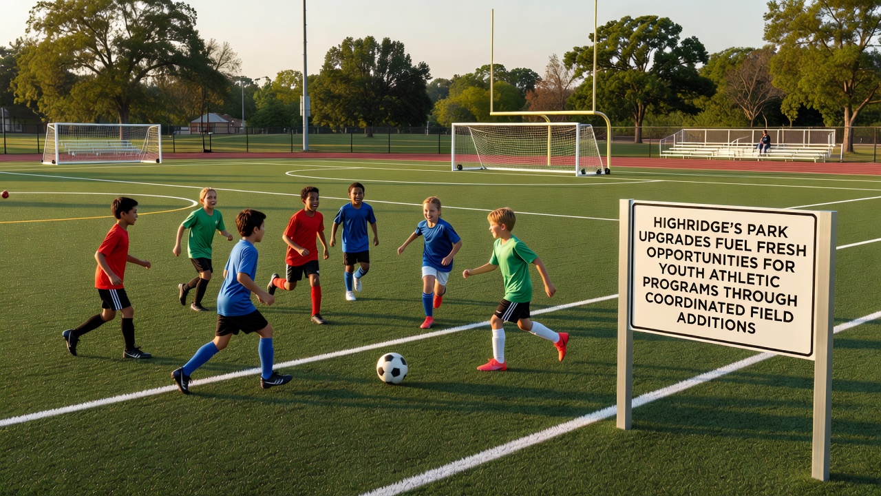 Highridge's Park Upgrades Fuel Fresh Opportunities for Youth Athletic Programs Through Coordinated Field Additions